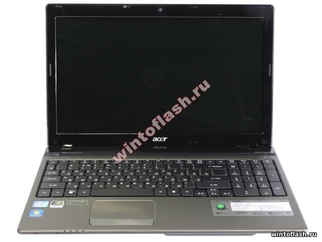 Настройка BIOS ноутбука Acer Aspire 5750G для загрузки с флешки 